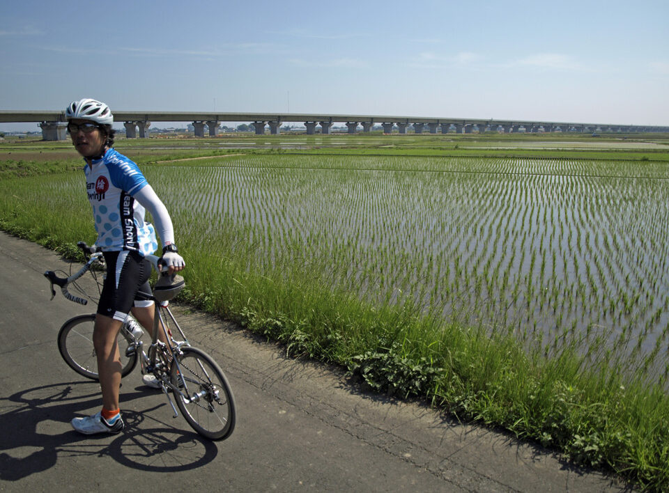 水田を突っ切るのは圏央道？