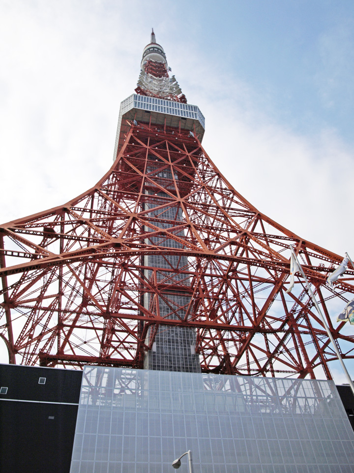 第1休憩所の東京タワー
