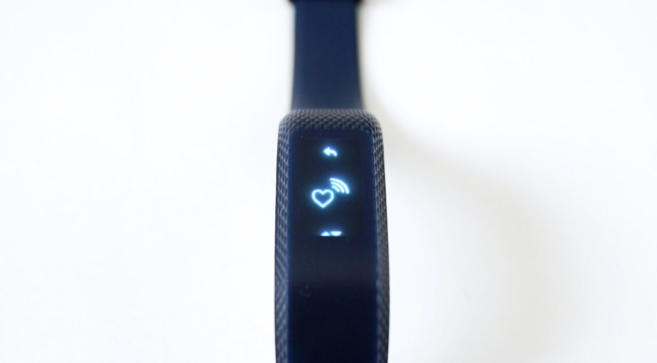 GARMIN vivosmart 3 心拍数を転送