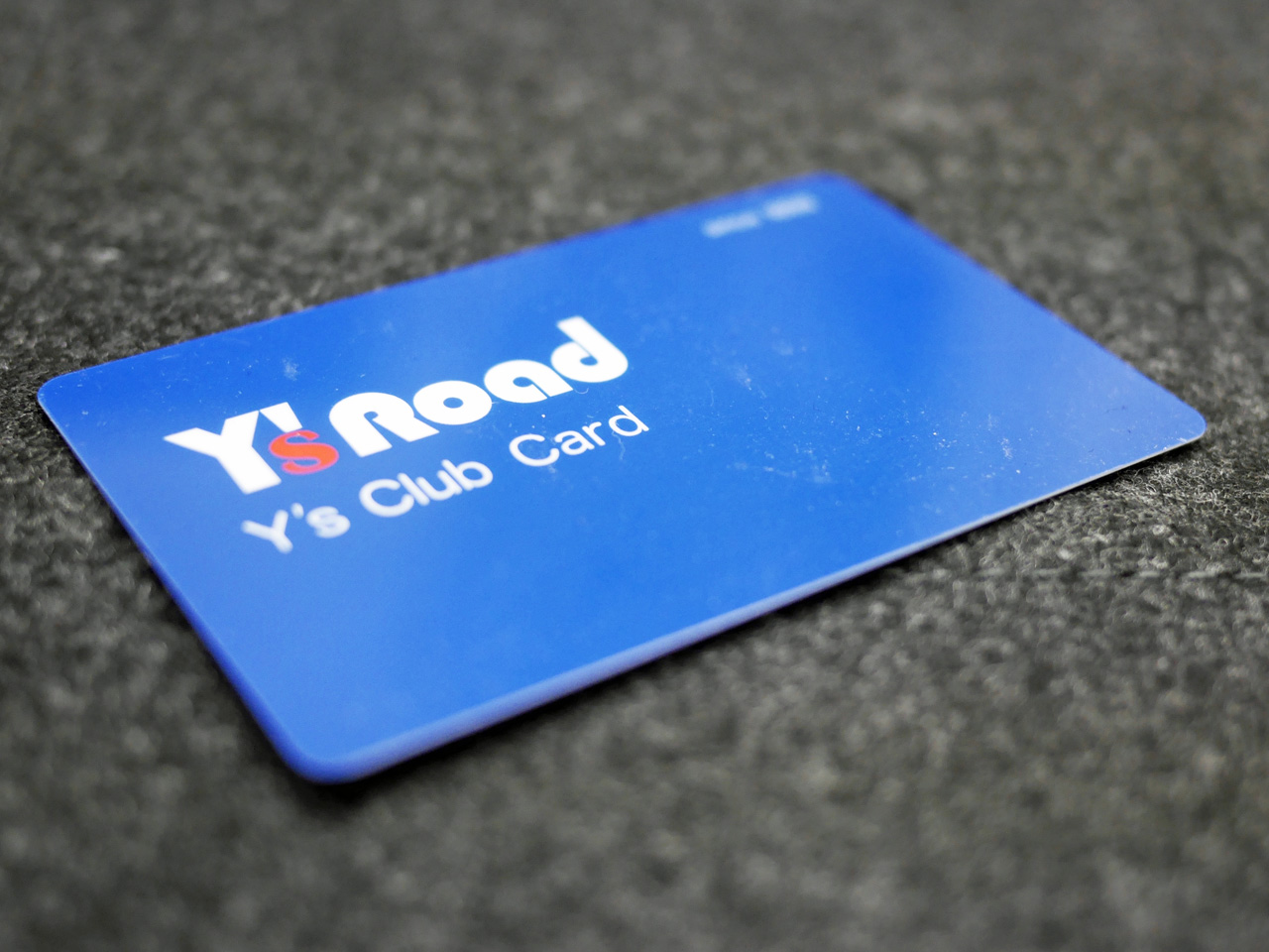ワイズロードのポイントカード Y's Club Card