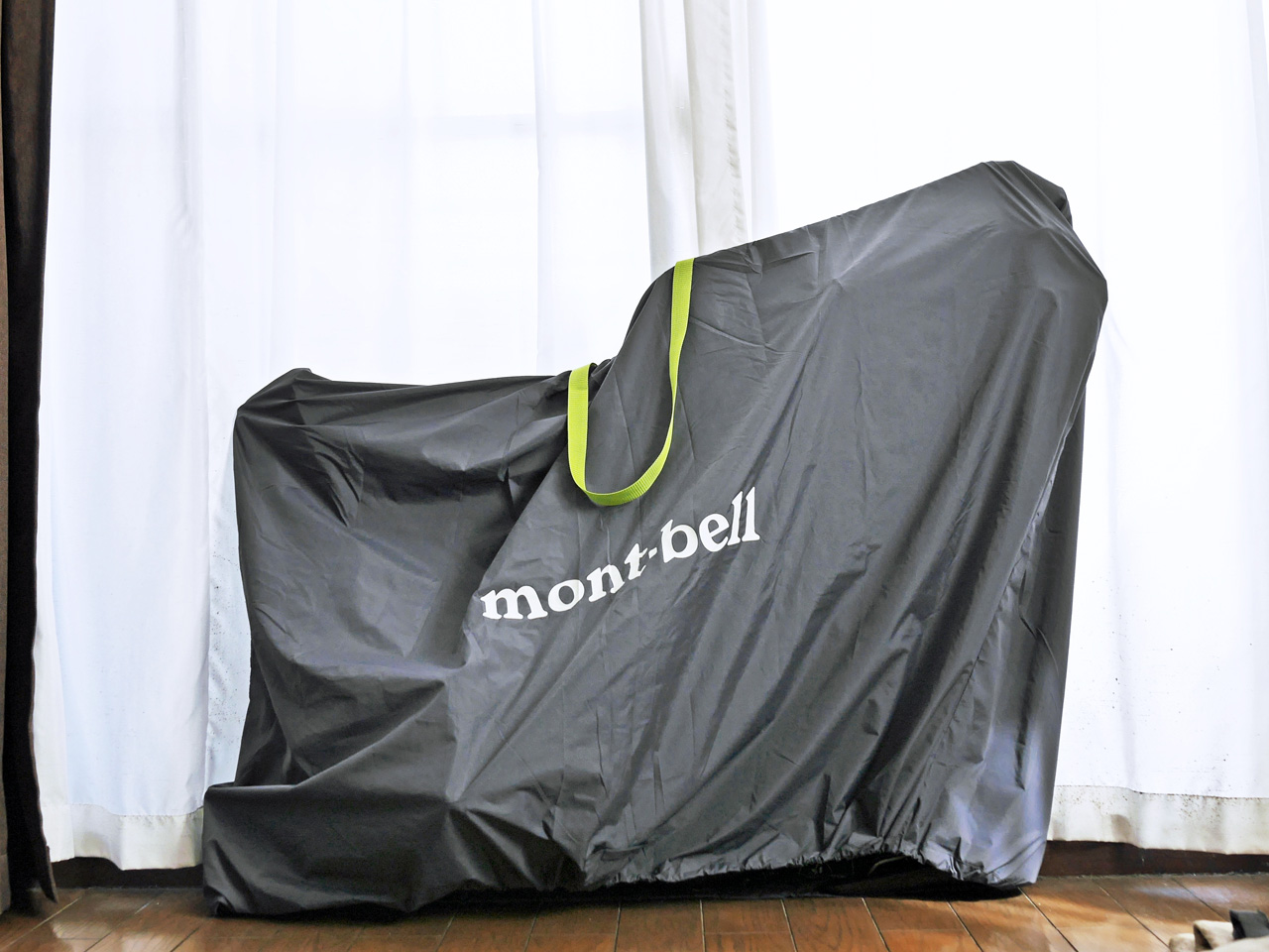mont-bell コンパクトリンコウバッグ 横置き