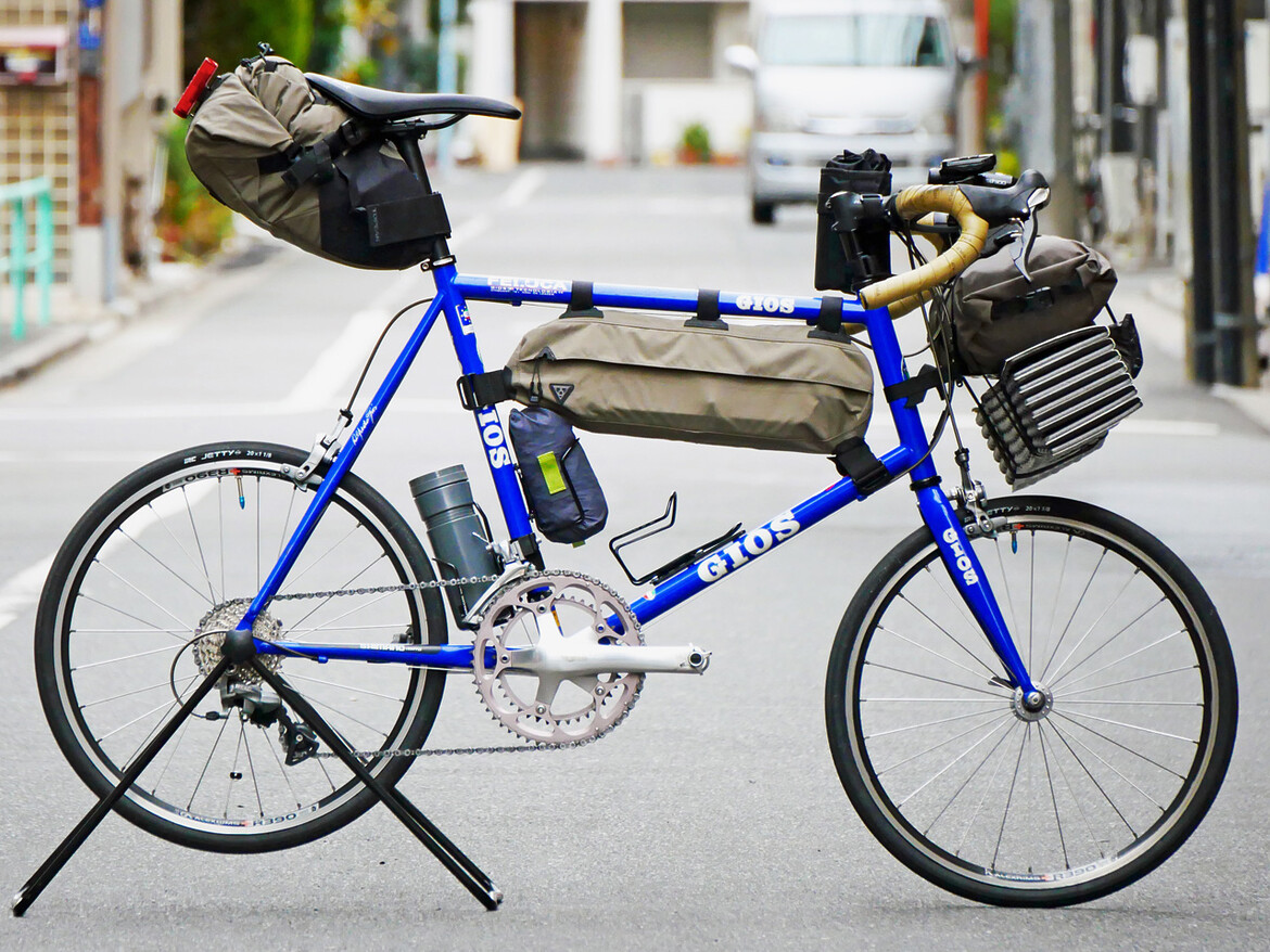 バイクパッキングした GIOS FELUCA キャンプ仕様［暫定版］