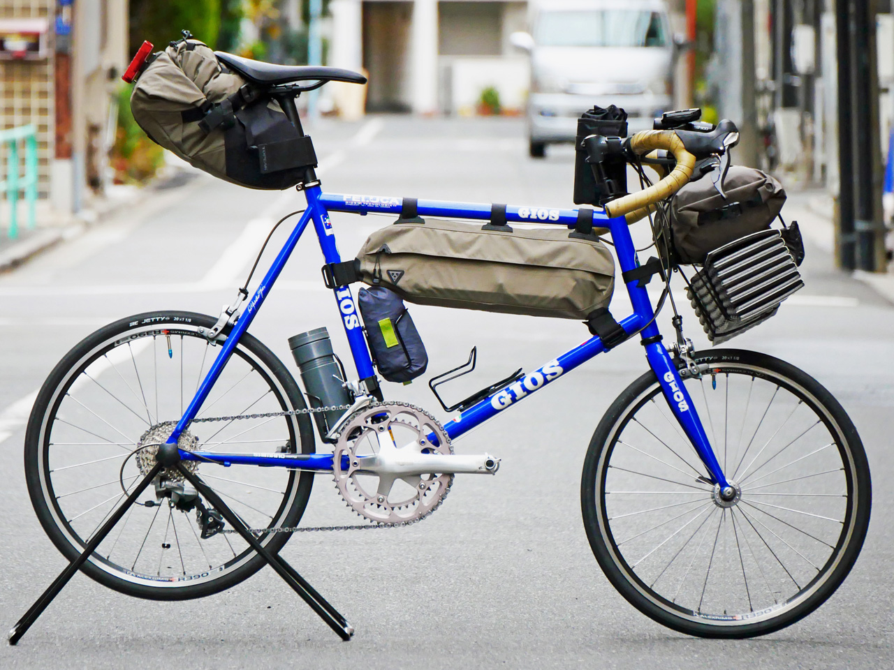 バイクパッキングした GIOS FELUCA キャンプ仕様［暫定版］