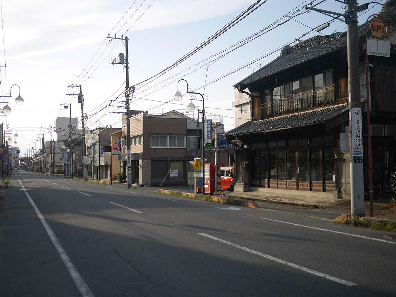 昭和の面影が残る土浦市街地をひと回り