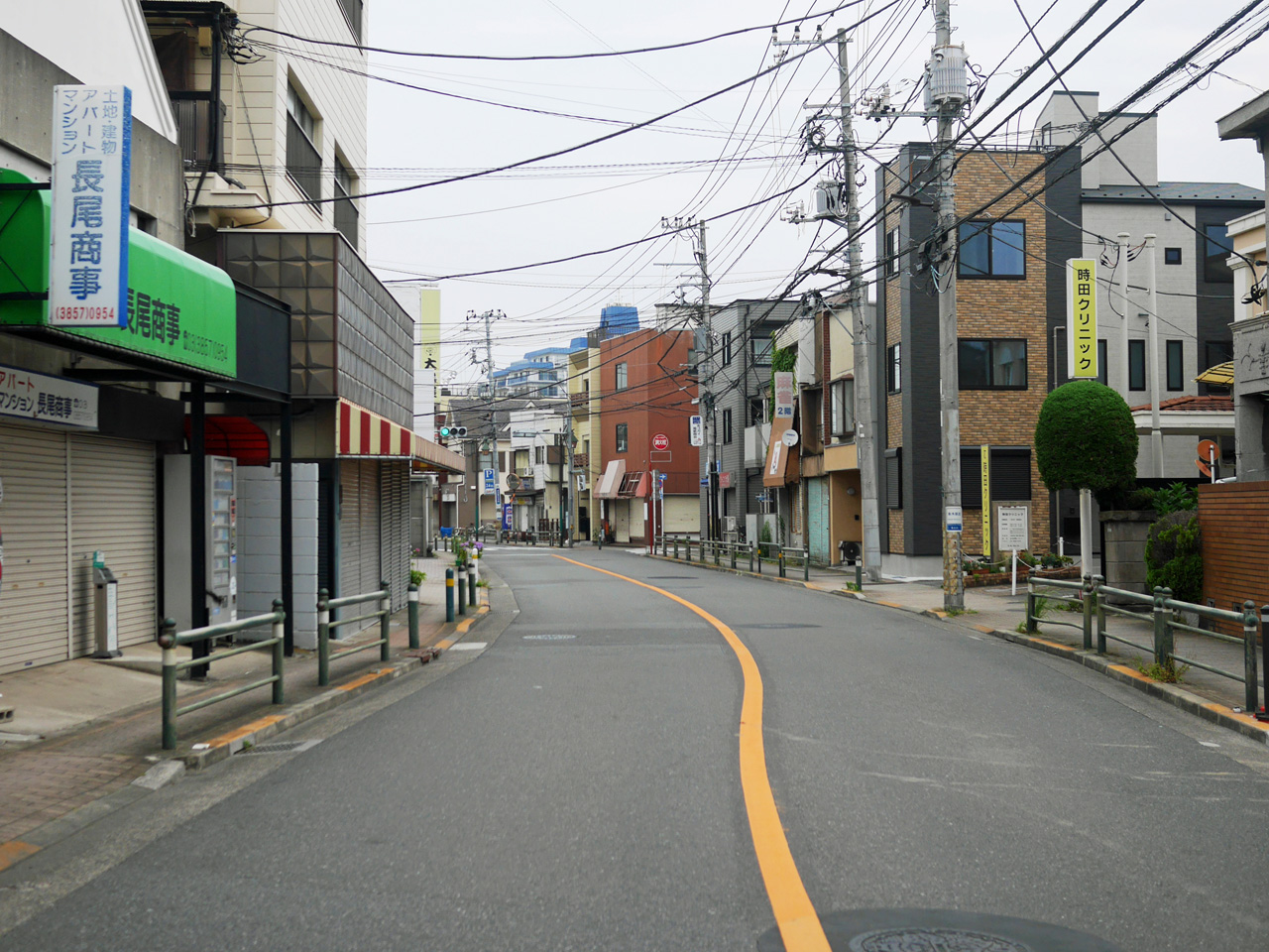本木新道で足立区内を北上