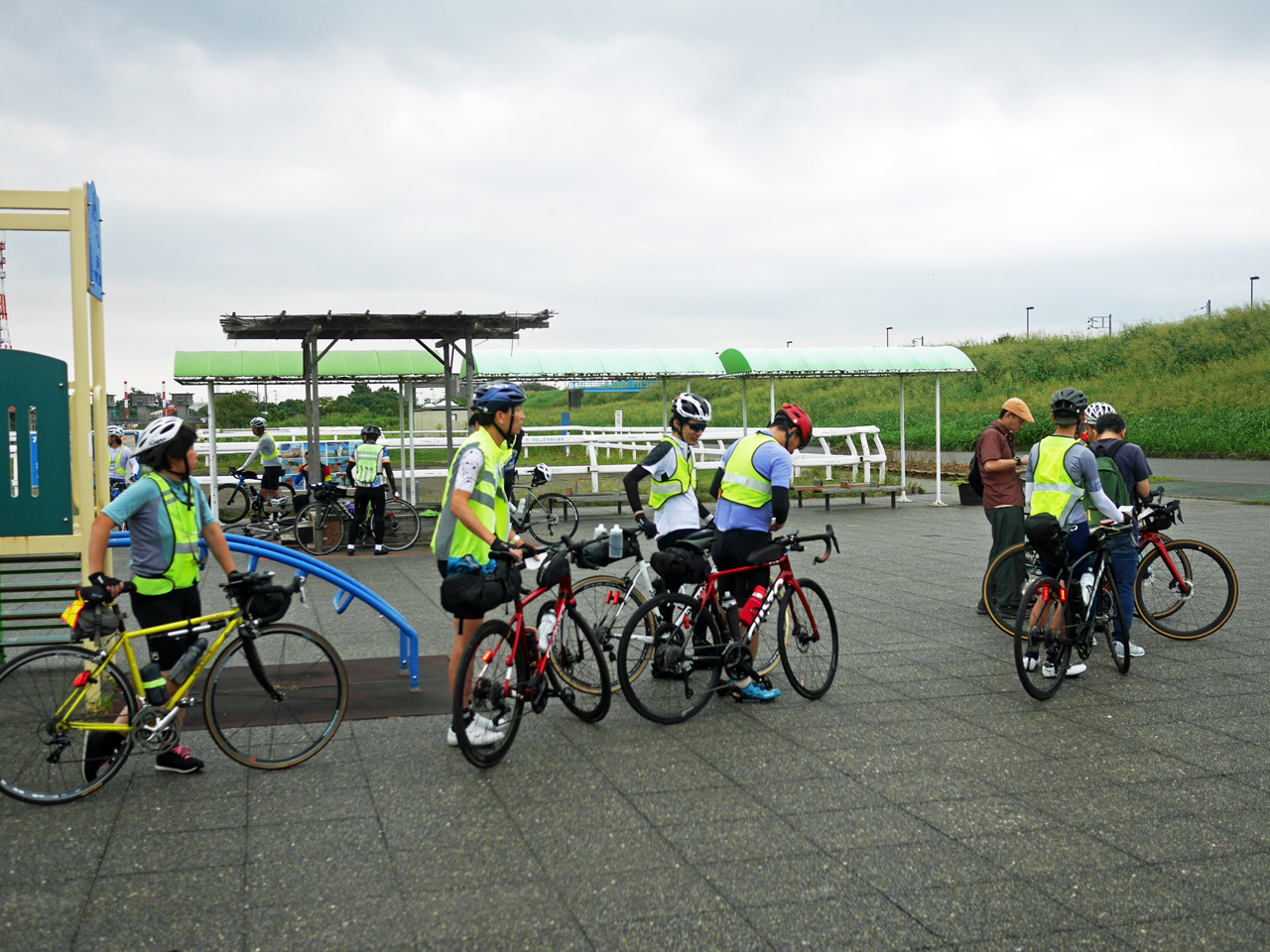 ブルベスタート前の車検