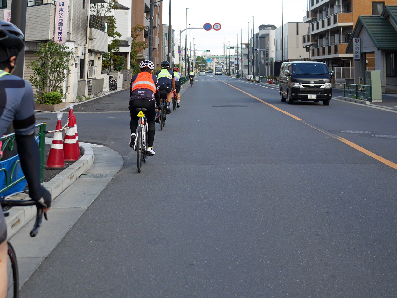 トレインに混じって王子金町市川線を水元公園方面へ北上