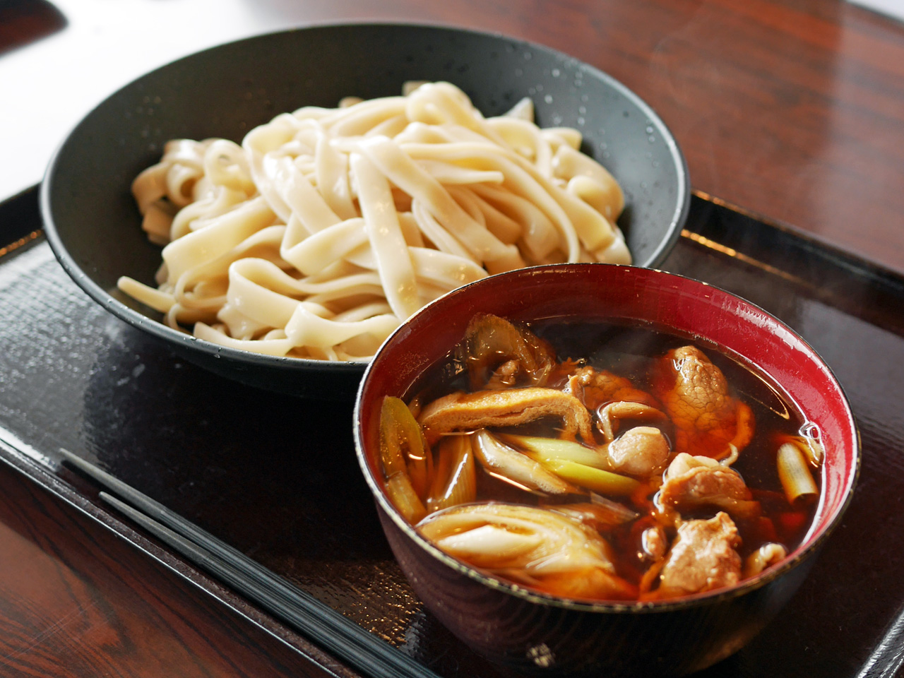武蔵野きしめん本舗の肉汁きし麺