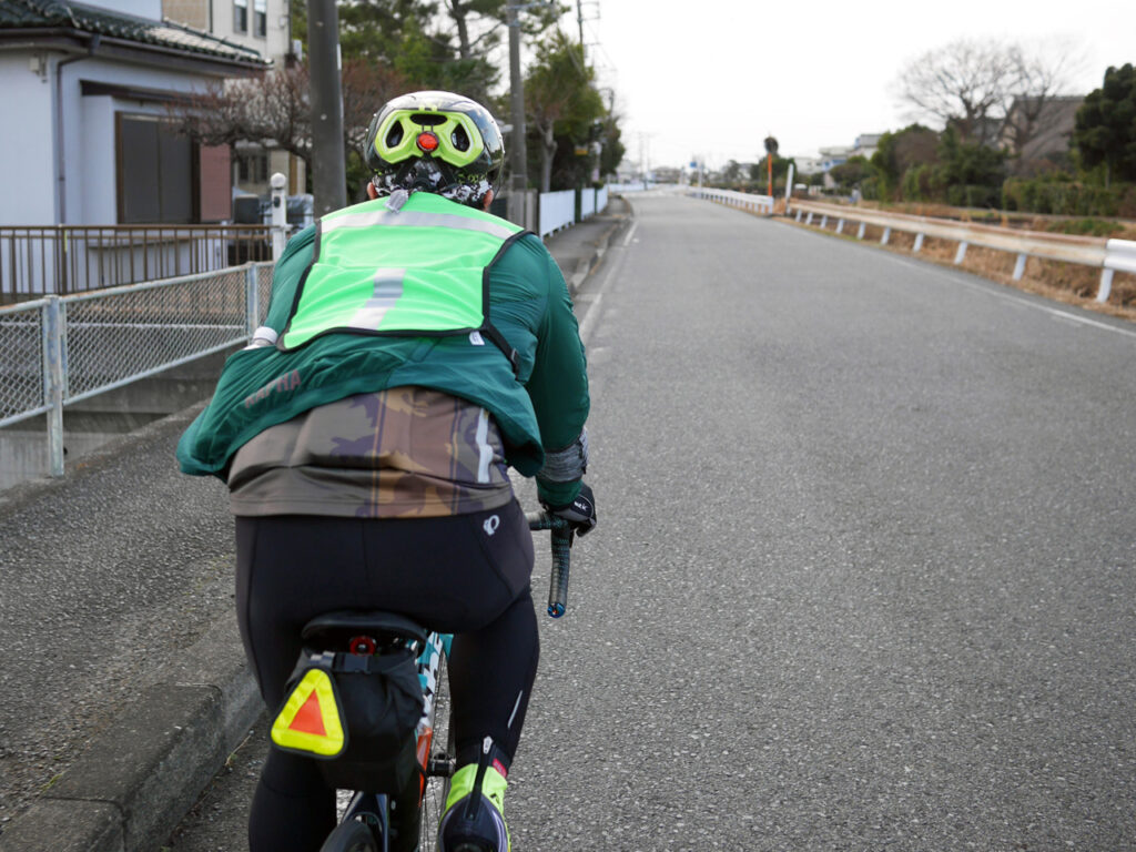 くれよんレンジャーさんにピッタリ張り付いて楽する
